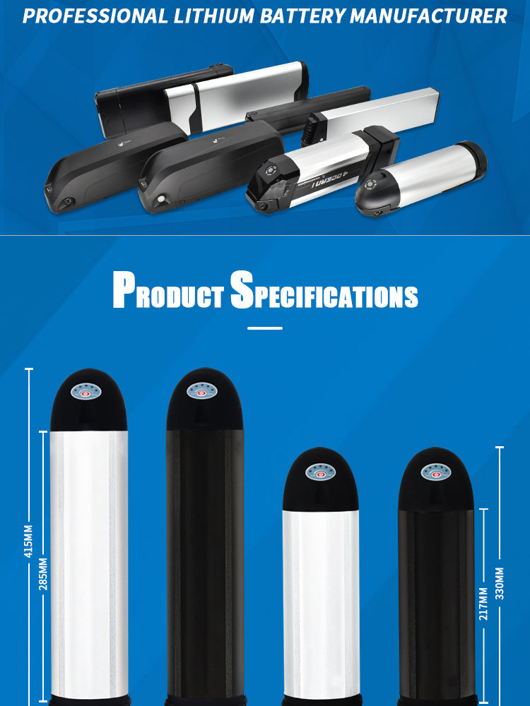 lithium battery electric bicycle Elektrofahrrad mit Lithiumbatterie