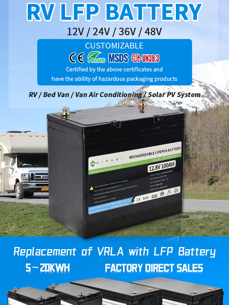 Lithium Iron Phosphate Battery Lithium-Eisenphosphat-Batterie
