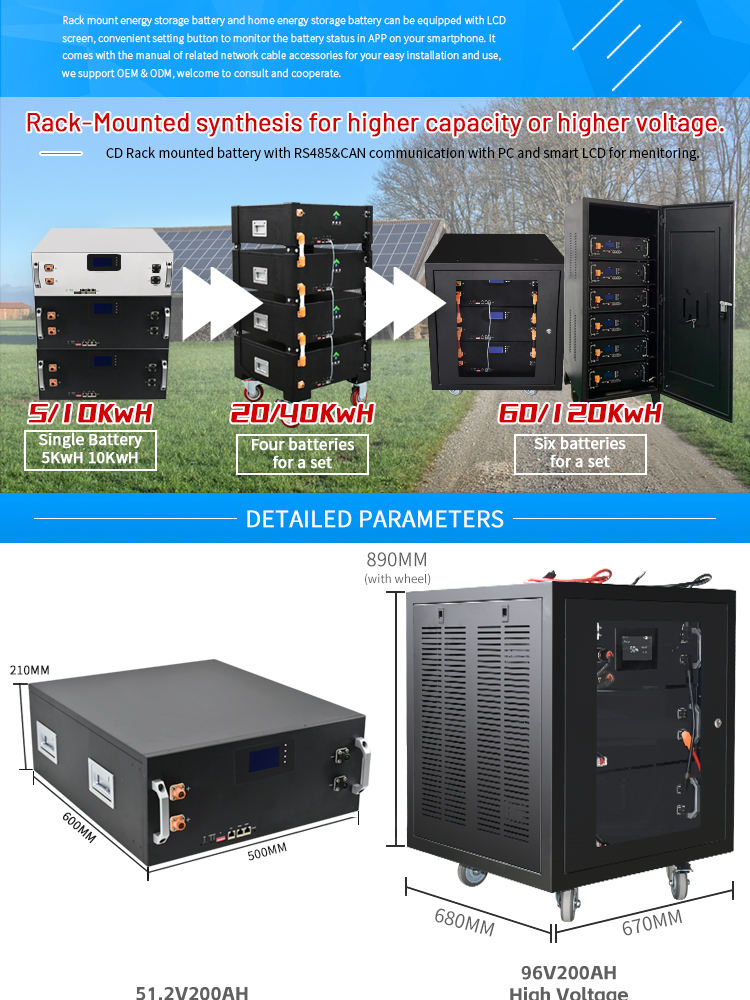 best 51.2v cabinet battery beste 51,2-V-Schrankbatterie
