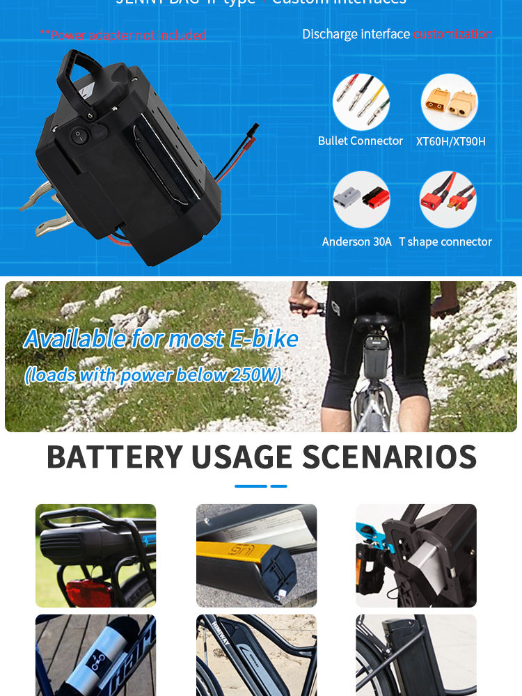 battery for an electric bike Batterie für ein Elektrofahrrad