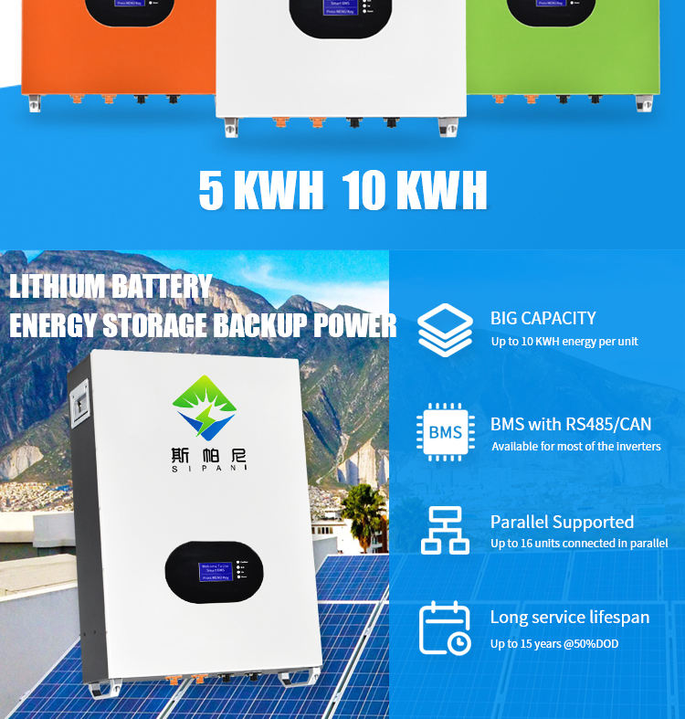 wall mount lithium battery Lithiumbatterie zur Wandmontage