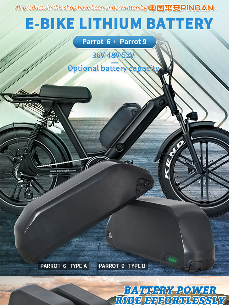ebike replacement battery сменный аккумулятор для электровелосипеда