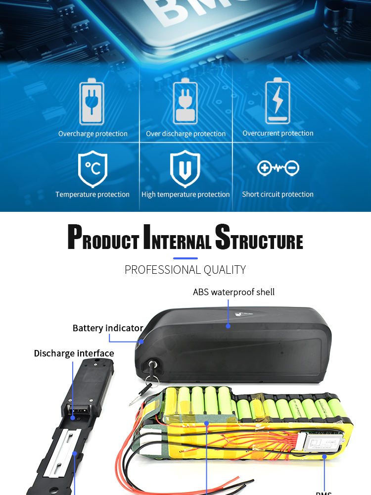 36v battery electric bike Elektrofahrrad mit 36-V-Batterie