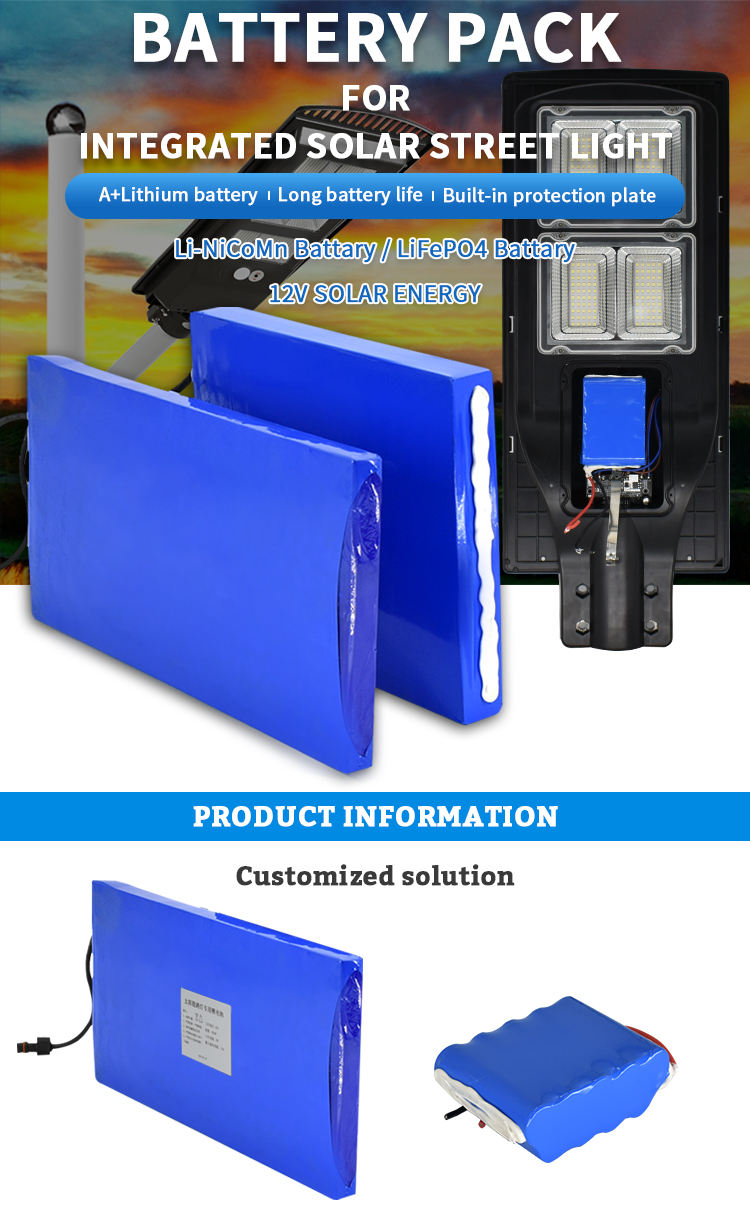11.1v Emergency System/solar Road Lighting Sistema de Emergência 11.1v/Iluminação Rodoviária Solar