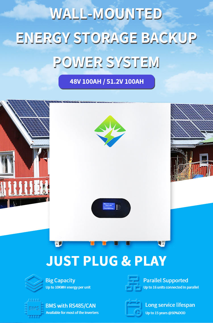 10kwh Lifepo4 Batteries 51.2v200ah Baterías Lifepo4 de 10kwh 51.2v200ah