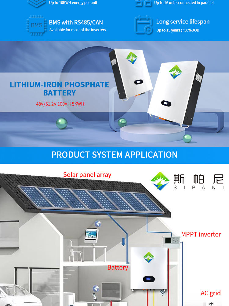 3kw power wall pared de potencia de 3kw