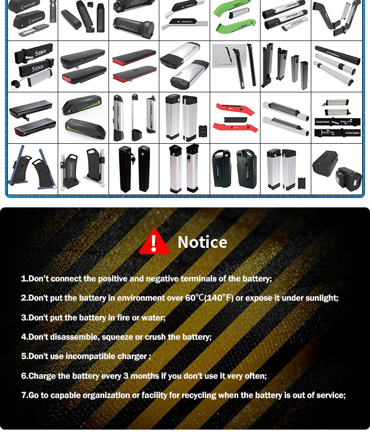 battery for ebike Akku für E-Bike