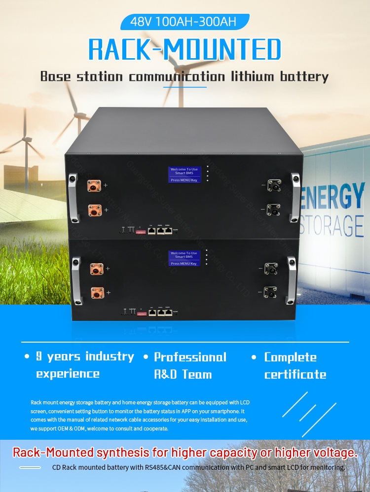 51.2v 300ah Lifepo4 Battery 51,2 V 300 Ah Lifepo4-Batterie