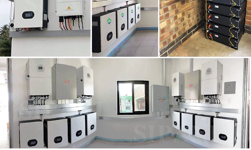 SIPANI 19-Zoll-Rackmontage-Lifepo4-Batterie mit langer Lebensdauer, Lithium-Solar-24-V-48-V-Server-Rack-Batterie mit intelligentem BMS