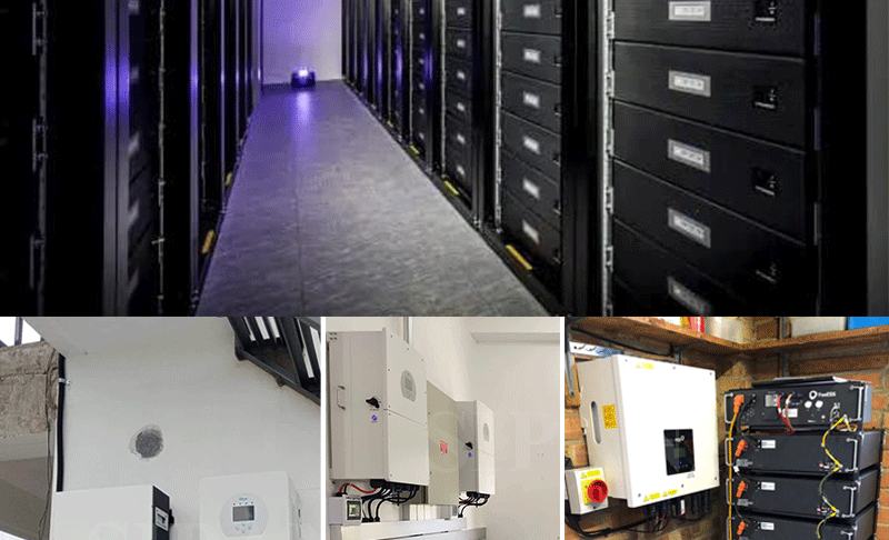 Solarsystem-Lifepo4-Batterie, 48-V-Rack-Typ